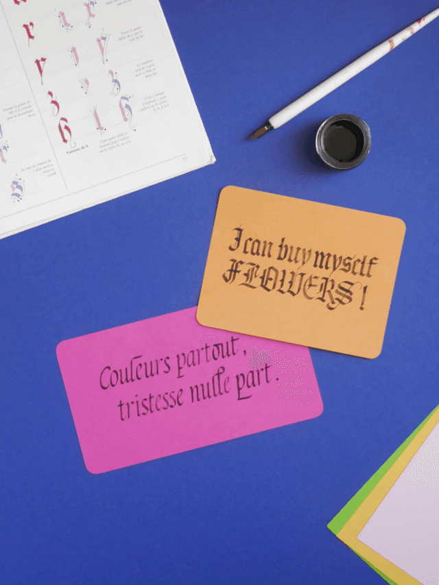 Atelier Calligraphie-débutants et initiés-27/10-19h-21H